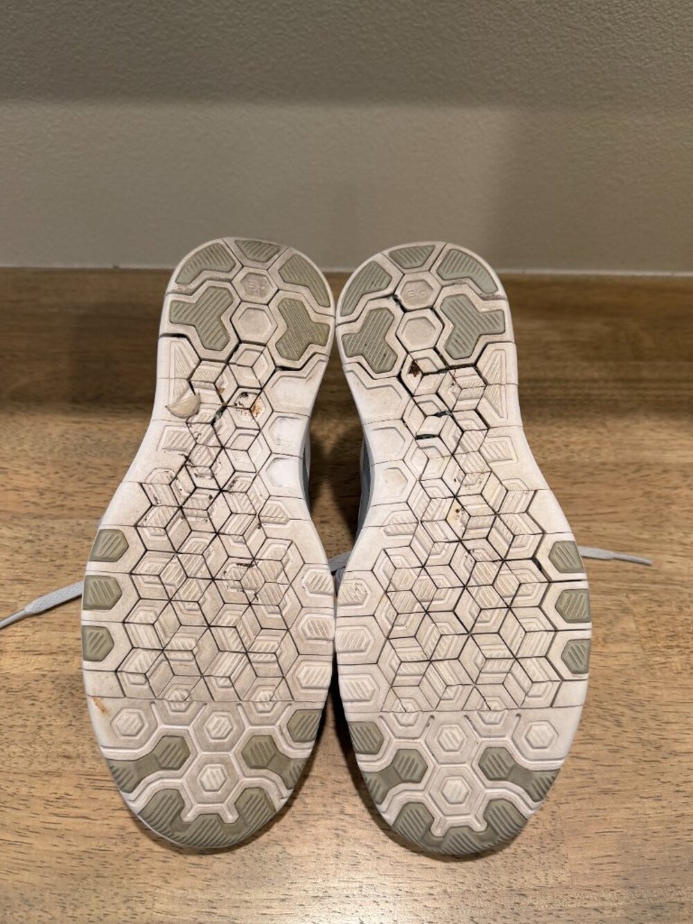 Nike Free 5.0 TR Fit 5 Running Shoes Cream White Size 7 - Picture 6 of 9